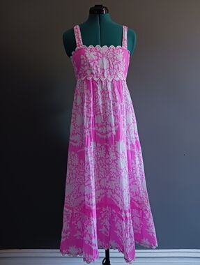 Juliet Dunn London  Floral Cotton Dress Size 1